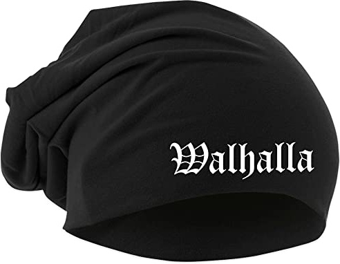 UGLYSHIRT Walhalla Mütze | Wikinger Berserker Odin Thor Valhalla Nordmann Vikings Geschenk