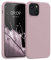 kwmobile Handyhülle für iPhone 13 mini Hülle, für iPhone 13 mini Case - Hülle Silikon - kabelloses Laden - Mauve