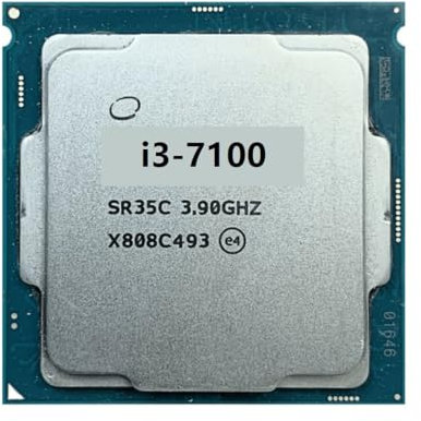 Processore CPU Intel Core I3-7100 I3 7100 3,9 GHz Dual-Core Quad-Thread Usato 3M 51W LGA 1151