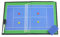 REALN Tennis-Coaching-Tafeln, Tennis-Taktiktafel, Faltbares, Taktisches Magnet-Kit mit Trocken Abwischbarem Markerstift