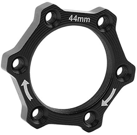 Aluminium MTB Fahrrad Gewindenaben Scheibenbremse Rotor Adapter Basis schwarz 44mm
