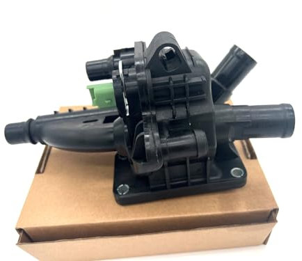 CQX Boitier Thermostat D'eau 9684588980 1336AX 1,6 HDI 8V e-HDI Berlingo II, C3 II, C4 II, C4 I Picasso, C3 II Picasso, C4 II Picasso,Partner II, 308 I, 208 I, 2008 I