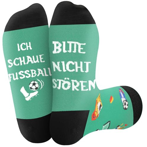 Biswitif Lustige Geschenke für Männer/Frauen Geburtstag Socken Herren Geburtstagsgeschenk Weihnachts Erntedankfest Geburtstag (DE/NL/SE/PL, Numerisch, 38, 46, Regular, Regular, 1, Grün)