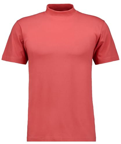 RAGMAN Herren Stehkragenshirt Kurzarm Lachs-540, 4XL