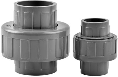 EuZhOuDEQiNg Raccord de Tuyau en PVC 20/25/32 mm, raccords Union for Aquarium, raccords égaux for Tuyau d'arrosage et Jardin(20pcs,32mm)