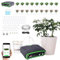 Sistema di irrigazione automatico WiFi con doppia pompa, set di irrigazione a goccia fai da te, controllato tramite app, irrigazione per 20 piante in vaso, per balconi, piante in vaso (A)