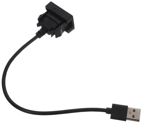 OSALADI USB-Port-Panel-Verlängerungskabel Adapter USB-Buchse Auf Stecker Auto-Adapter Für Vios Corolla Levin Einfache Montage Stabile Ladung