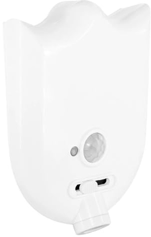 Divertida luz de objetivo para inodoro con 4 proyecciones giratorias y sensor de movimiento, luz de entrenamiento para ir al baño fácil de pegar para niños, noche de baño