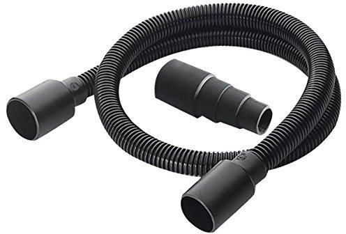 SPARES2GO Power Tool Dust Extractor Hose & Connection Kit for Karcher WD4, WD5, WD5 Vacuum Cleaner Hoover (1 Metre)