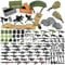 Feleph Militär Swat Spielzeug Set, Armee Krieg Bundeswehr Paket zum Soldaten Figuren, WW2 Moderne Kompatibel mit Großen Marken