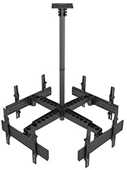 Equip Support Plafond pour écran Plat 32-65 Noir
