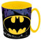 Gobelet en plastique de 350 ml au choix Gobelet en plastique sans BPA, convient au micro-ondes garçon (Batman)