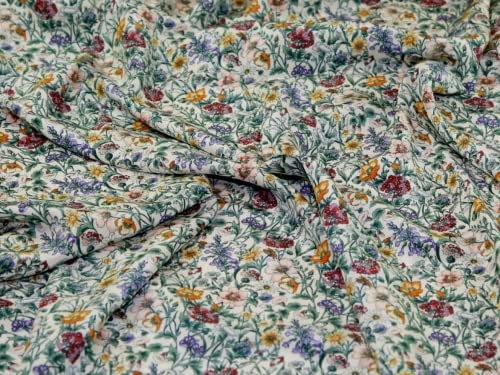 Rachel Meadow Kensington Seiden-Crêpe de Chine Spring – Meterware