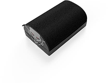 Poggiapiedi da Gaming Scrivania Cuscino per piedi Poggiapiedi per ufficio casa Ergonomico Regolabile Antiscivolo (Nero)