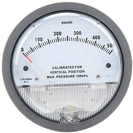 Intelligentes Differenzdruckmessgerät Magnehelic Differenzdruckmessgerät Intelligentes Druckerkennungsmessgerät Hohe Genauigkeit 1/8 Zoll NPT