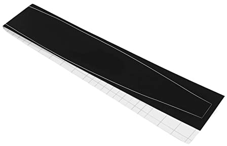 Mittelstreifen-Aufkleber für PS5-Konsole, Integrierter Kratzfester Mittelstreifen-Aufkleber für PS5 Optical Drive Edition Host(Gebürstetes Schwarz)