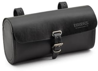Brooks England Satteltasche Challenge Large 1.5L, Schwarz, Einfarbig, 91.5 centiliters, Fahrrad, Sattelmontage, Schnalle