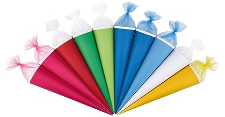 Basteltüte 70 cm farbig sortiert