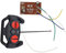 JISADER Mando a Distancia RC con Placa de Circuito Receptor, Accesorios de Placa de Circuito para Coche RC