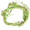 DOITOOL Realistic Rattan Plant Present Jungle Habitat Accessories Artificial Leaves Hanging Vine Plant Leaves Garnish (size 4)