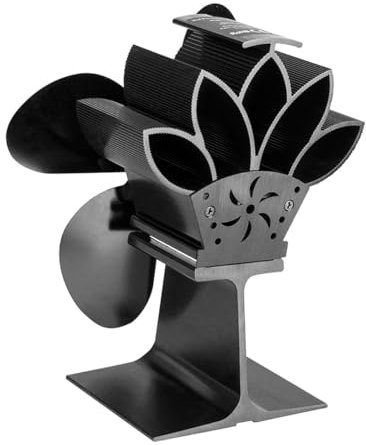 MAGICLULU Piccola Stufa A Legna Silenzioso Stufa Ventilatore Vintage Stufa Ventilatore Potenza Termica Ventilatore Stufa A Legna Ventilatore Industriale Ventilatore Risparmio D'Aria