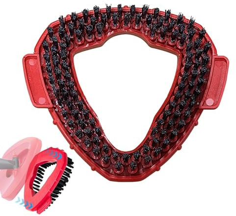 For Viledas Brush | Triangle Spin Mop Scrub Brush Head | Scrub Mop Brush Head Replacement | Mop Heads Viledas | Scrub Mop Brush Head Replacement | 180Degree Swivel Triangle Brush Head For Rotating Mop