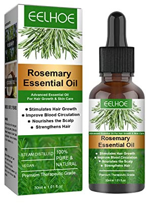 Rose Mary Oil For Hair Growth & Skin, Nourishment Scalp, Stimulates Hair Growth, Improves Circulation 30ml