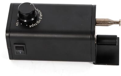 TAPMING Moteur de barbecue DC 3-12 V Sortie réglable BBQ Roast Rôtisserie Grill Moteur Rotator Outil de barbecue Accessoires Moteur à engrenages 15 W