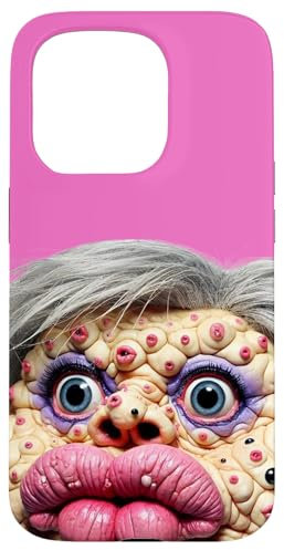 iPhone 15 Pro Funny Ugly Phone Case