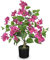 Arborus Künstliche Frühlingblumen 67 cm Künstlicher Drillingsblume Bougainvillea Kunstblumen wie Echt im Topf Dekoblumen Künstliche Blumen für Regal Tisch Wohnzimmer Deko Schlafzimmer Deko