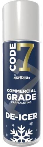 dartfords Code 7 De-Icer 300ml | Fast Acting Ice & Frost Remover | Handy Compact Size for Glove Box | Clears Car Locks & Windscreens | Works to -20°C