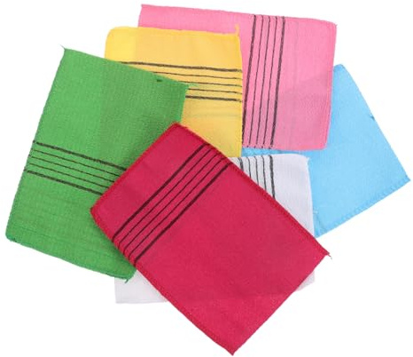 Sewroro 12stücke Sauna Peeling Tuch Für Badetuch Koreanisches Duschhandtuch Saunahandtuch Für Männer Peeling Handtuch Für Körperpeeling Netzhandschwamm Für Tiefenreinigung