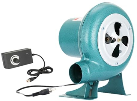 Sharplace Ofengebläse, Grillgebläse, Robustes, vielseitiges, tragbares Gebläse mit Einstellbarer Geschwindigkeit für Grill, Picknick, Schmiede und, 40 Watt