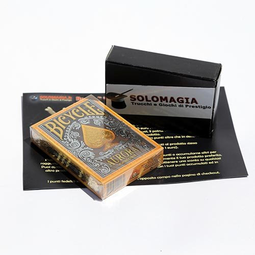 SOLOMAGIA Bicycle Aurora - Kartenspiele - Zaubertricks und Magie