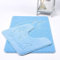 EHD Badvorleger und WC-Vorleger, Delfin-Design, rutschfest, wasserabsorbierend, 2 Stück, himmelblau, Bath Mat (50 x 80cms), Pedestal Mat (50 x 40cms)
