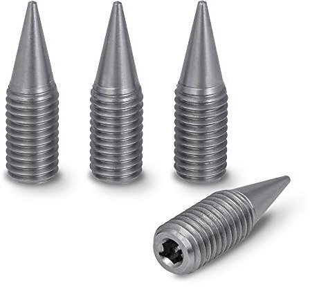 PrecisionGeek Stainless Steel Solid Speaker Spikes M10 L=35mm with Hex Socket 4 pcs