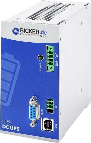 Bicker Elektronik UPSI-1208DP2 Industrielle USV-Anlage (DIN Rail)