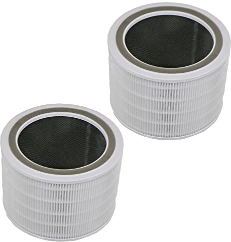 SPARES2GO HEPA Filter compatible with Levoit Core 200S 200S-RF Air Purifier (Pack of 2)