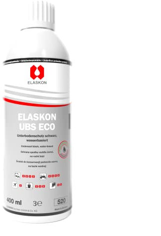 ELASKON UBS ECO/wasserbasierter und nachhaltiger Unterbodenschutz für Pkw, LKW und Camper (1 x 400 ml Aerosoldose)