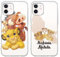 nurkorki [2 Stück Handyhülle für iPhone 12/12 Pro Hülle 6,1,Weich TPU Silikon Transparent Case Karikatur Niedlich Lion Motiv Muster Stoßfest Schutzhülle Kompatibel mit iPhone 12,02
