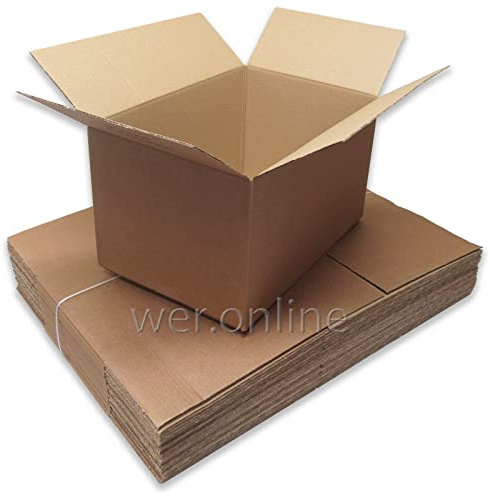 10 x Cardboard Boxes 457 x 305 x 254mm Medium Single Wall 18x12x10 Shipping Mailing Postal A3 (10) (10)