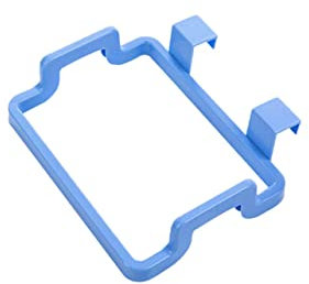 Angoily Hanging Garbage Bag Holder Rack for Kitchen Cabinet Blue Trash Bag Storage Organizer Easy Access Design for Home Use