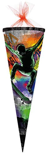 komplette Füllung - Circa 200 Teile - für Schultüte - Skateboard - Sport - eckig - für ALLE Zuckertüte - mit/ohne Kunststoff Spitze - Nestler - ..