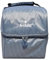 Acclaim Aspen Deluxe Ripstop Nylon Four Bowls Level Green Lawn Flat Short Mat Indoor & Outdoor Locker Style Bowling Bag (Silver)