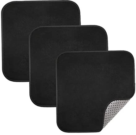 AEIOFU Mikrofaser -Bowlingkugel -Handtuch Bowling Reinigung Shammy Pad mit einfachen Griffpunkten 3pcs für Sport