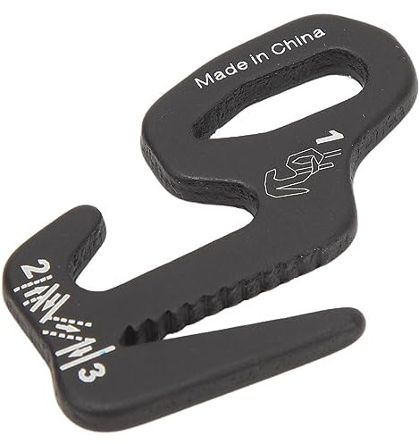 PenRux Abbildung 9 Karabinerhaken, 10PCS Aluminiumlegierung Abbildung 9 Seilspanner Verstellbarer Seilspanner Langlebiger Kleiner Seilspanner Spannmechanismus für Outdoor-Vordach-Zelt
