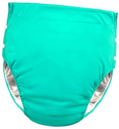 Folpus Stoffwindel für Erwachsene, waschbar, atmungsaktiv, angenehm zu tragen, für ältere Menschen, Auslaufschutz, schützende Unterwäsche, Grün