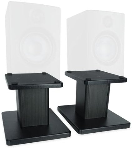 keepdrum SS041 Lautsprecher-Stative Boxenständer Tisch-Stativ 1 Paar