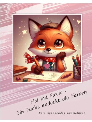 Farbenfroher Fuxilo: Das Fuchs Ausmalbuch