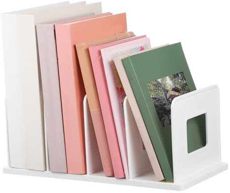 Operitacx Aktenregal Mit Vertikalem Ordnerständer Für Schreibtisch Dokumenten-Organizer Mit Segmentierung Großes Fassungsvermögen Für Akten Ordner Und Notizbücher Stabiler Und